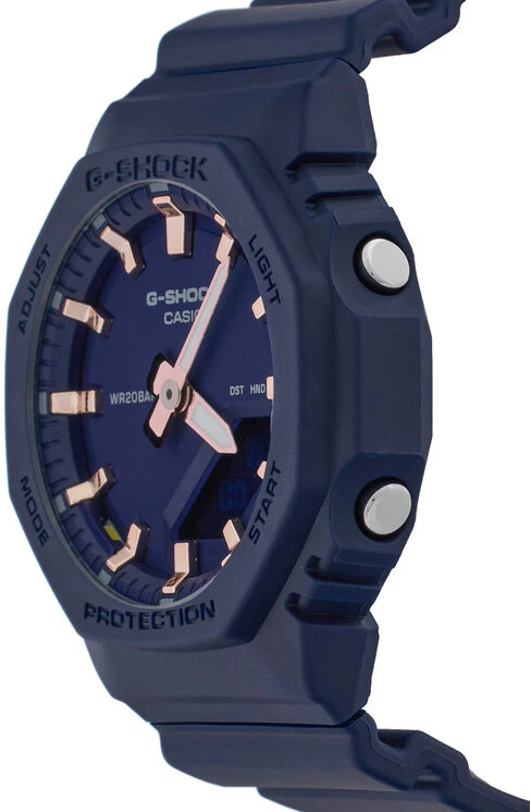 Laikrodis Casio G-Shock analoginis-skaitmeninis moteriškas GMA-P2100M-2AER