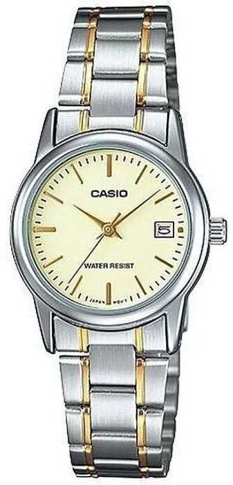 Casio LTP-V002SG-9A moteriškas laikrodis + dėžutė