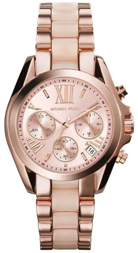 MICHAEL KORS MOTERIŠKAS LAIKRODIS MK6066 - BRADSHAW (zm503d)