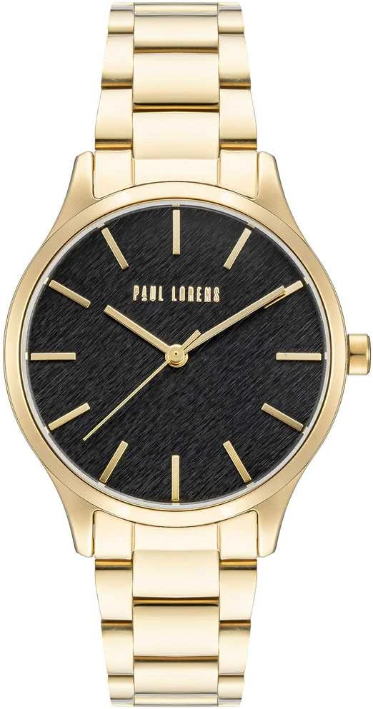 PAUL LORENS WOMEN'S WATCH - PL20007B-1D1 (zg568b) + BOX