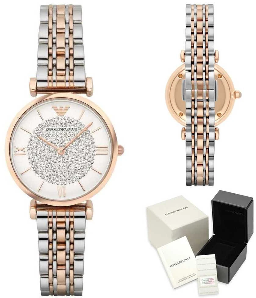 Moteriškas laikrodis EMPORIO ARMANI AR11423 - GIANNI T-BAR (zi511c)