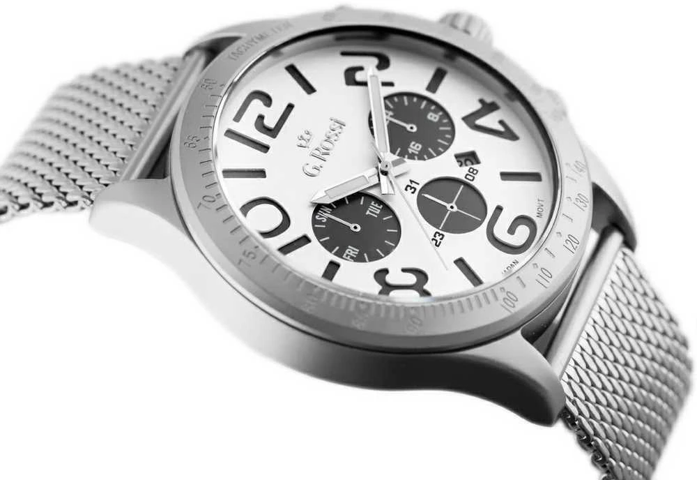 Laikrodis vyrams G. ROSSI - 11520B (zg202a) + dėžutė