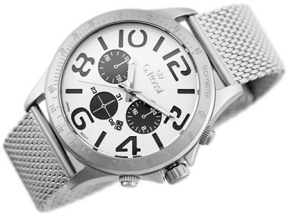 Laikrodis vyrams G. ROSSI - 11520B (zg202a) + dėžutė