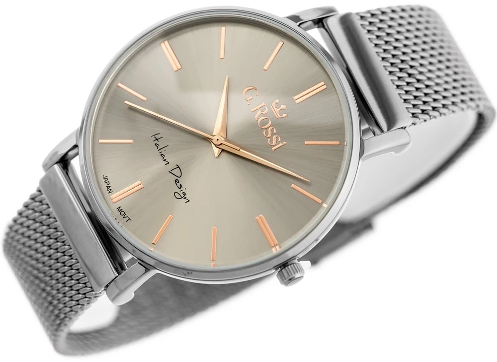Laikrodis G. ROSSI WATCH - 10401B-1B3 (zg716f) + BOX