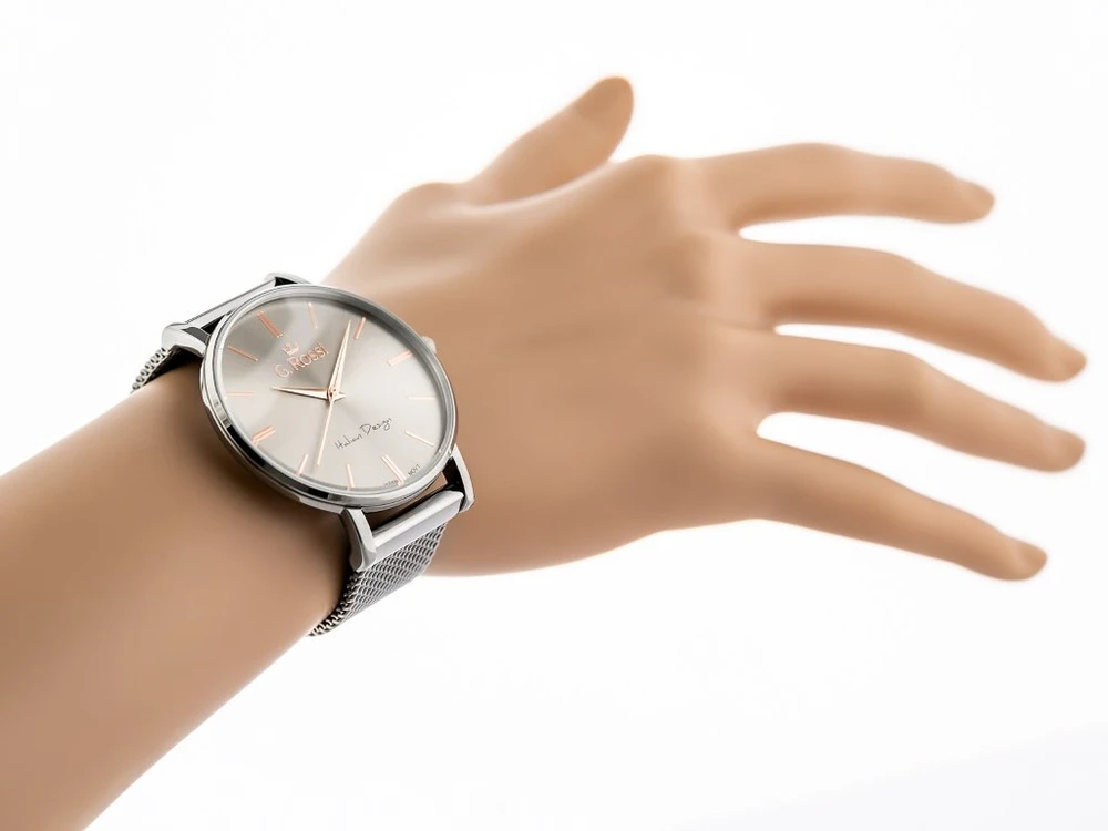 Laikrodis G. ROSSI WATCH - 10401B-1B3 (zg716f) + BOX