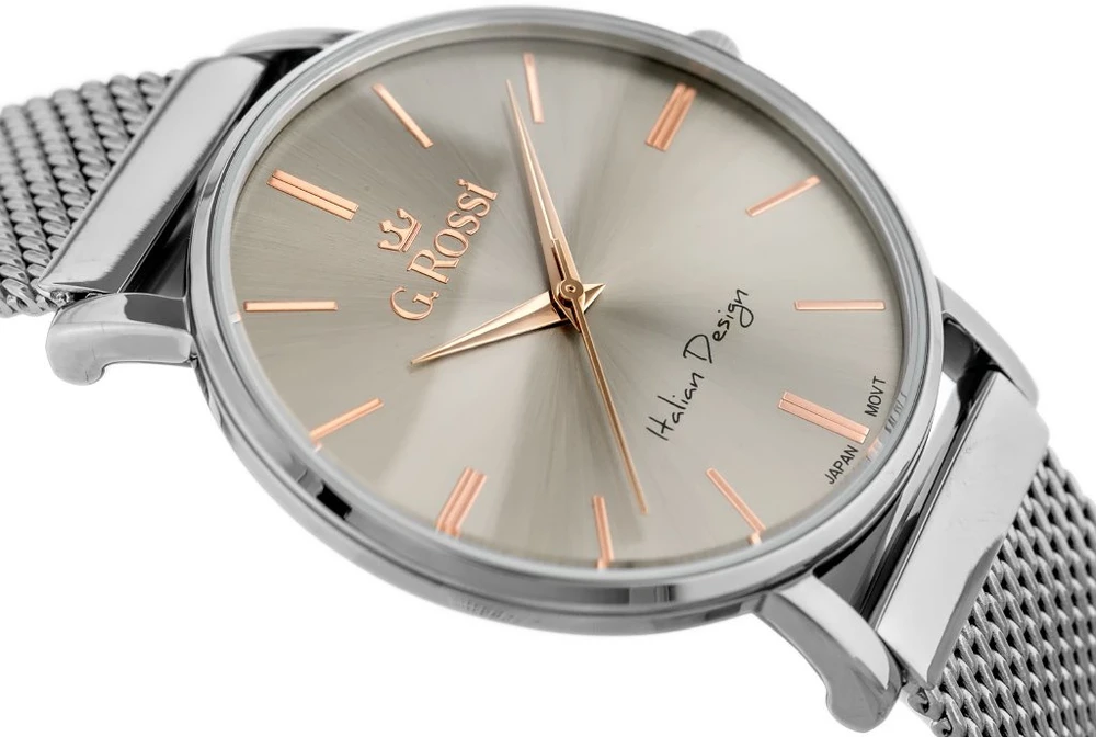 Laikrodis G. ROSSI WATCH - 10401B-1B3 (zg716f) + BOX