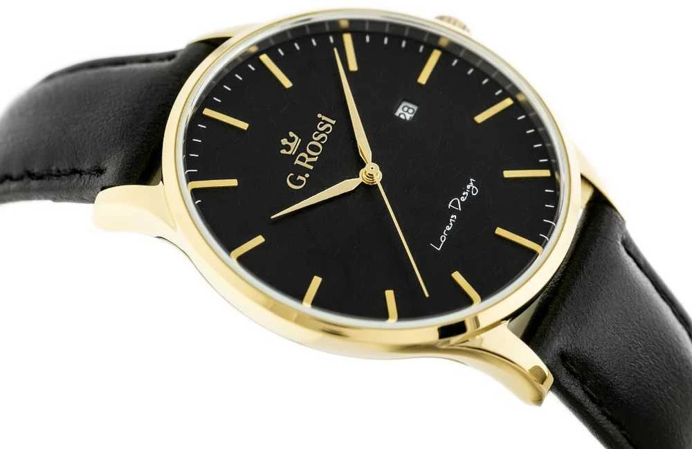 Laikrodis G. ROSSI WATCH - 12462A4-1A2 (zg328c) + BOX