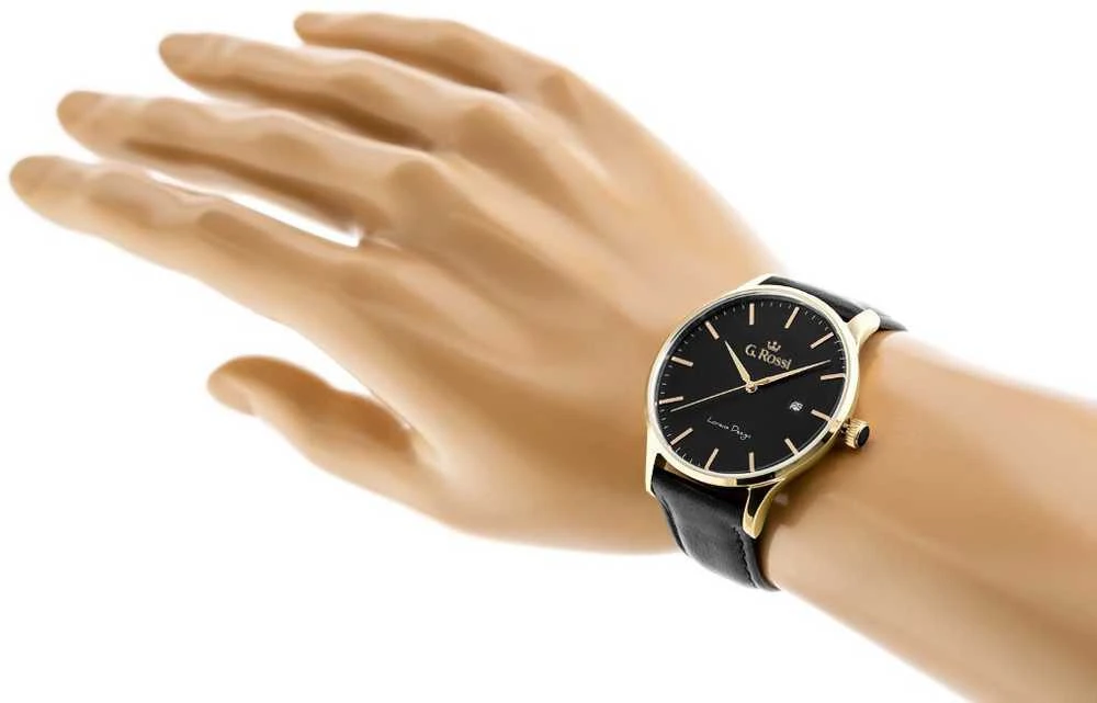 Laikrodis G. ROSSI WATCH - 12462A4-1A2 (zg328c) + BOX