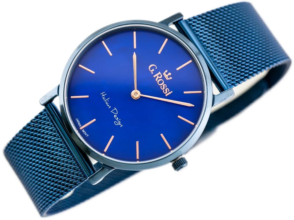 Laikrodis G. ROSSI WATCH - 8709B2 (zg775h) + BOX