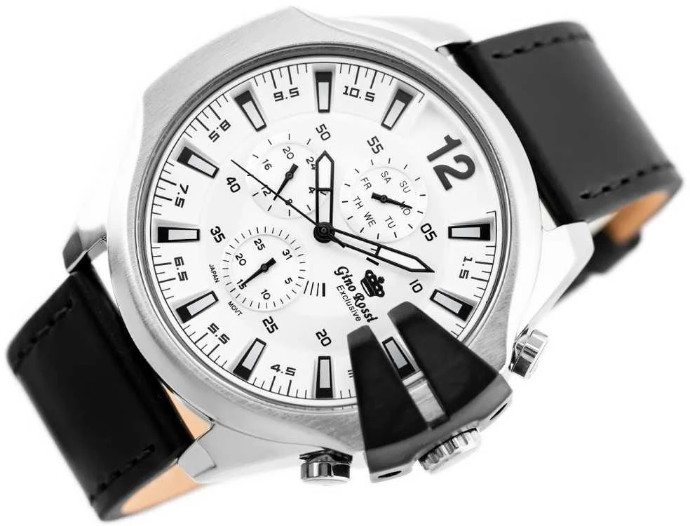 Laikrodis G. ROSSI WATCH - E6122A - EXCLUSIVE (zg249a) + BOX