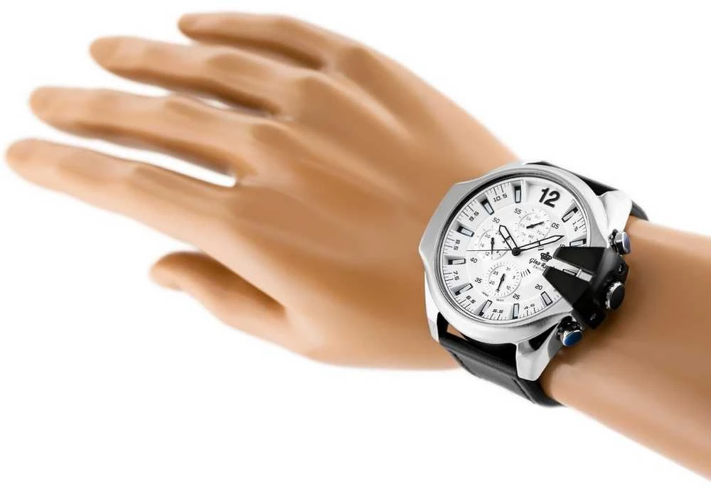 Laikrodis G. ROSSI WATCH - E6122A - EXCLUSIVE (zg249a) + BOX