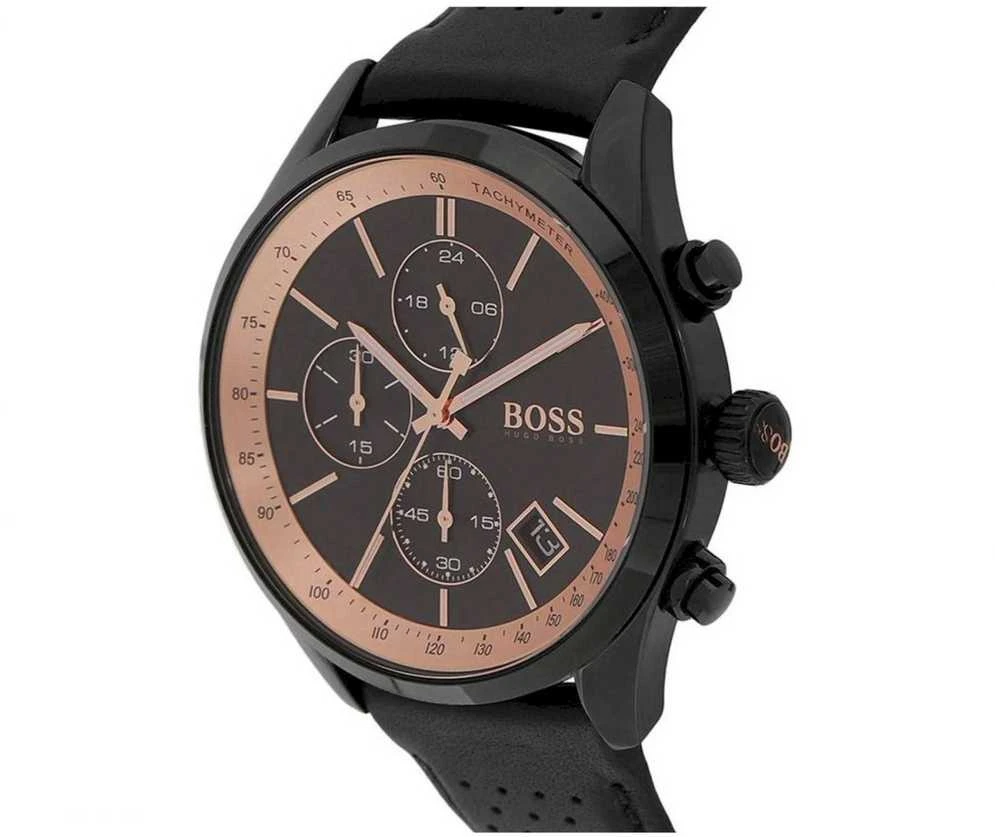 HUGO BOSS vyriškas laikrodis 1513550 Grand Prix Chronograph (zh003e)