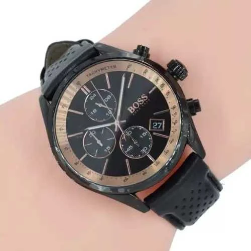 HUGO BOSS vyriškas laikrodis 1513550 Grand Prix Chronograph (zh003e)