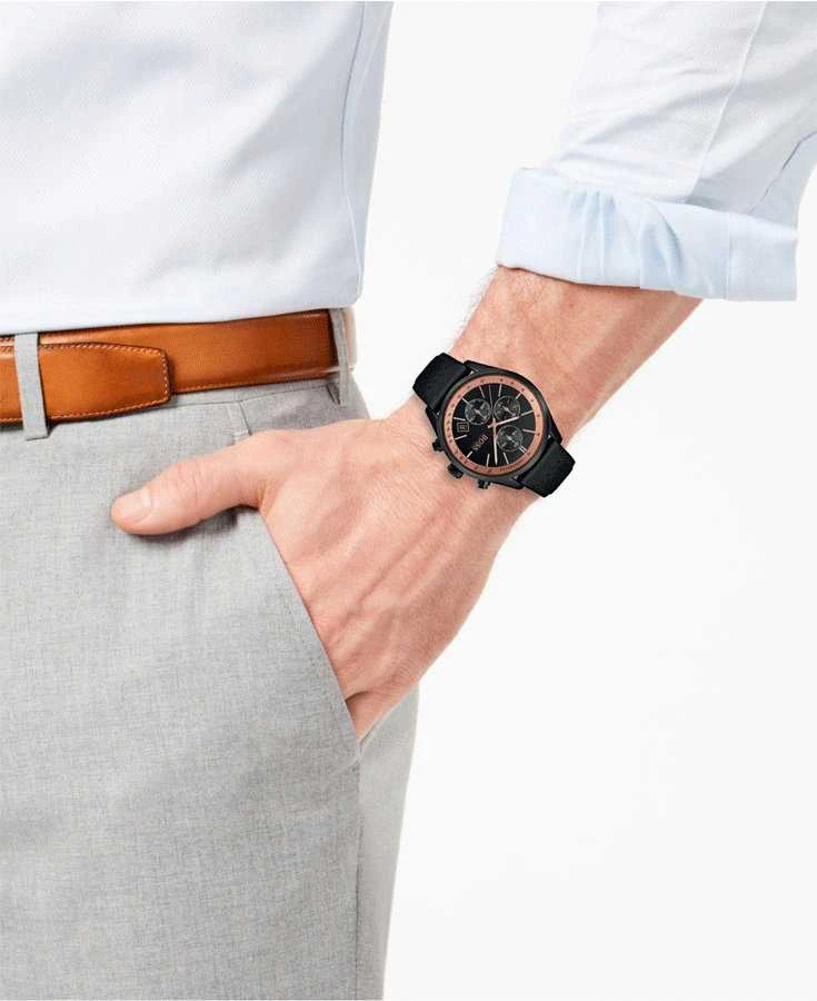 HUGO BOSS vyriškas laikrodis 1513550 Grand Prix Chronograph (zh003e)