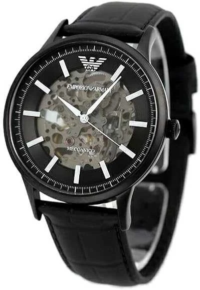 Laikrodis męski EMPORIO ARMANI SKELETON AUTOMATIC AR60042 (zi055c)