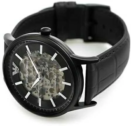 Laikrodis męski EMPORIO ARMANI SKELETON AUTOMATIC AR60042 (zi055c)