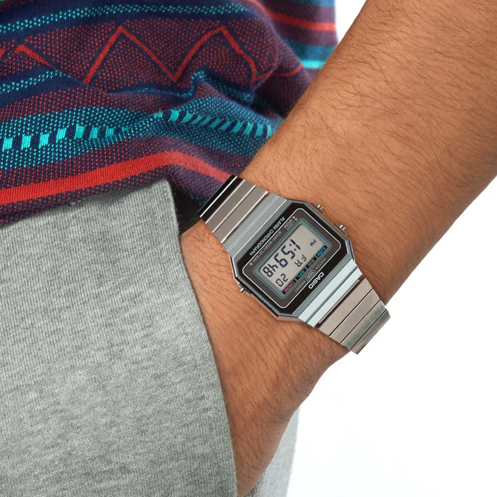 Laikrodis unisex Casio Retro Vintage A700W-1ADF + dėžutė
