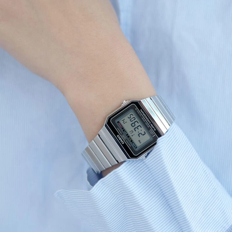 Laikrodis unisex Casio Retro Vintage A700W-1ADF + dėžutė