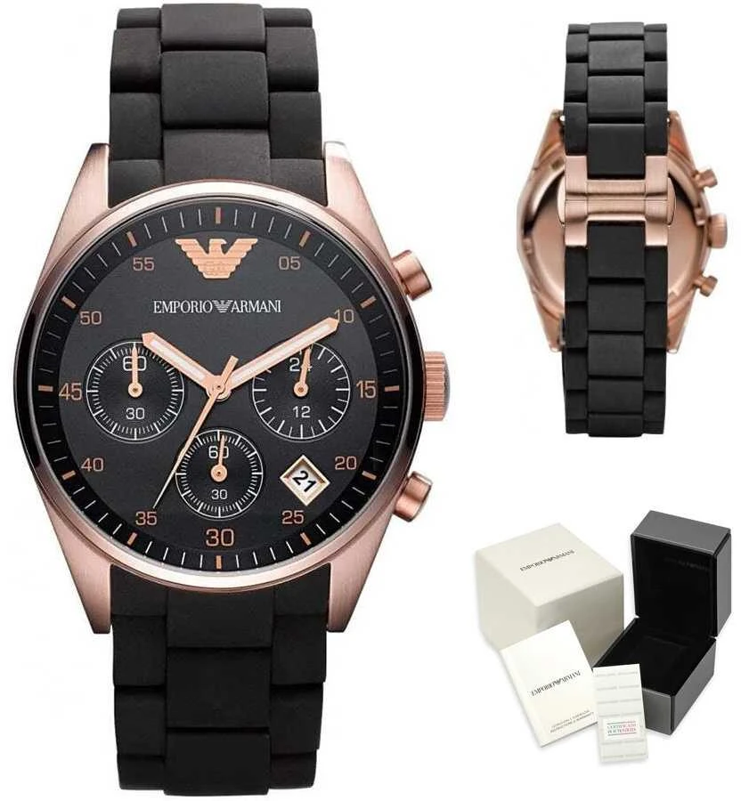 Laikrodis UNISEX EMPORIO ARMANI AR5906 SPORTIVO + BOX (zi536a)