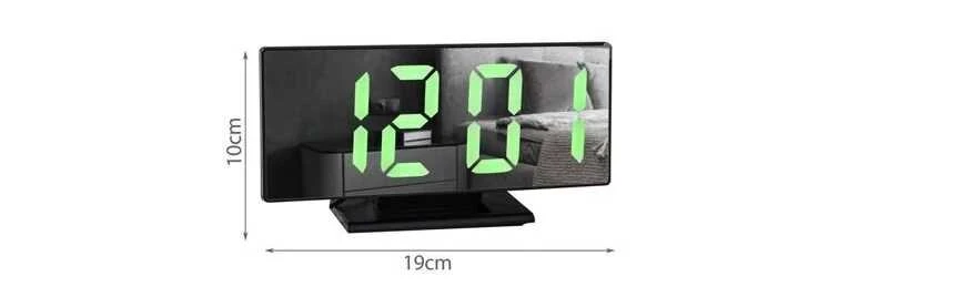 Blackmoon Laikrodis žadintuvas LED ekranas DS-3618L