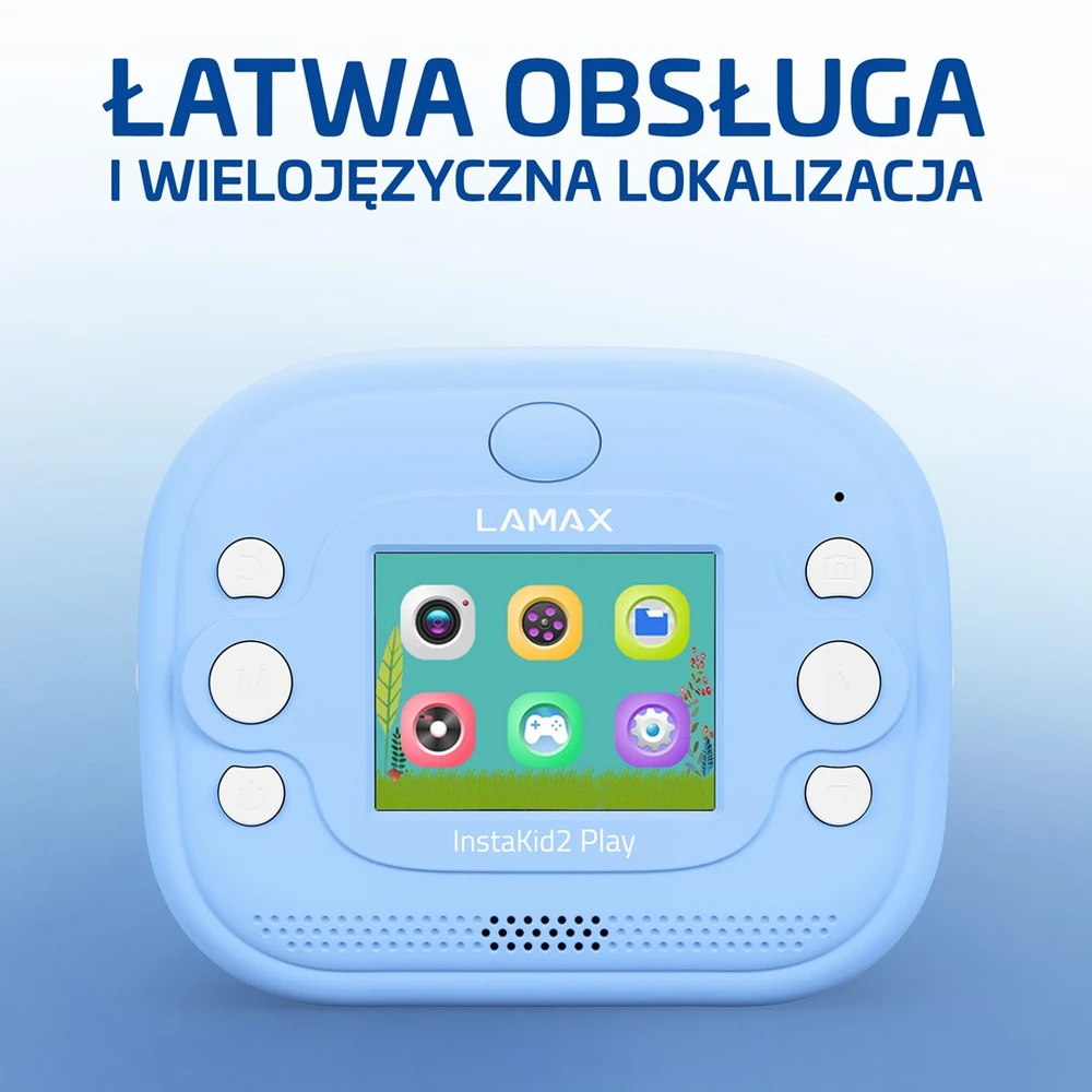 LAMAX InstaKid2 Play Kids Camera, mėlynas