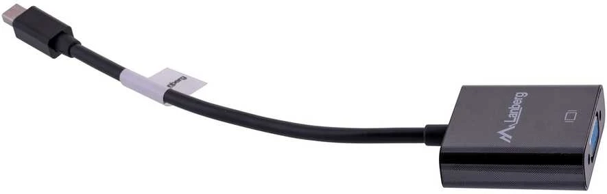 LANBERG AD-0006-BK adapteris mini Displayport M ->VGA F laidas