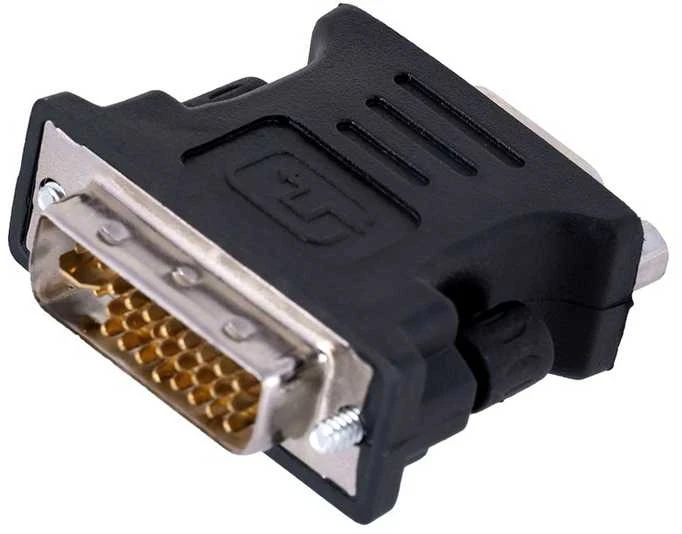 LANBERG AD-0012-BK Lanberg adapter DVI-I(M)(24+5) Dual Link->VGA(15F)