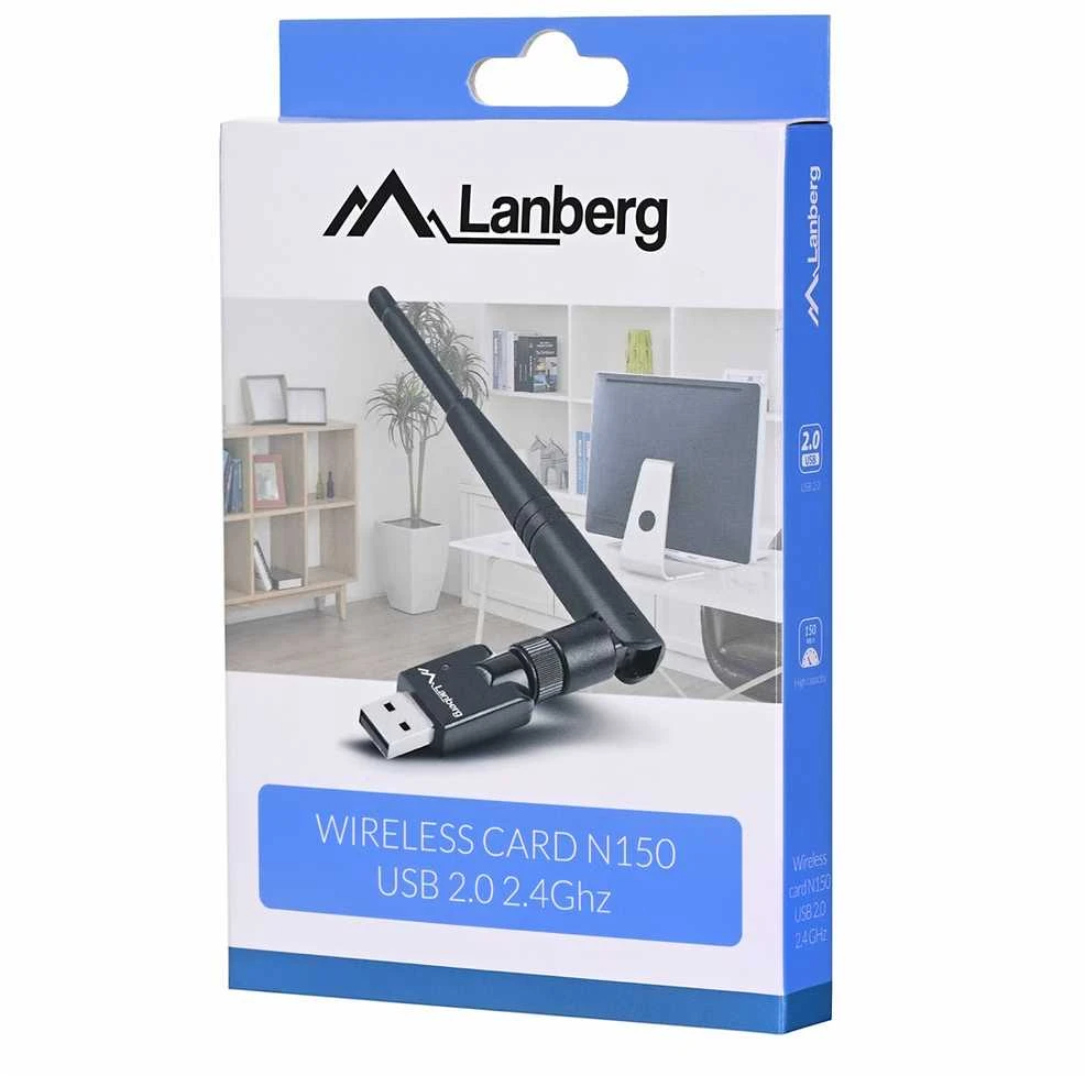LANBERG NC-0150-WE Adapteris Mini USB WiFi 150MBPS