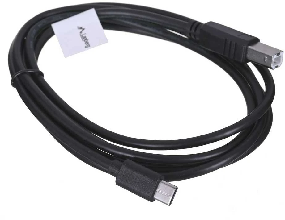 LANBERG kabelis USB-C M ->USB-B M 2,0 1,8 m
