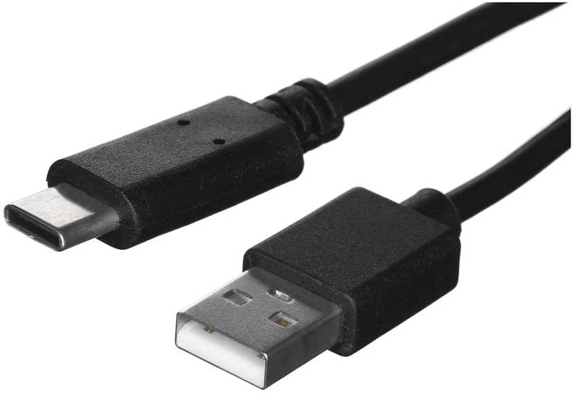 LANBERG CA-USBO-20CU-0018-BK laidas USB-C M A M 2.0 QC 3.0 1.8m Juodas