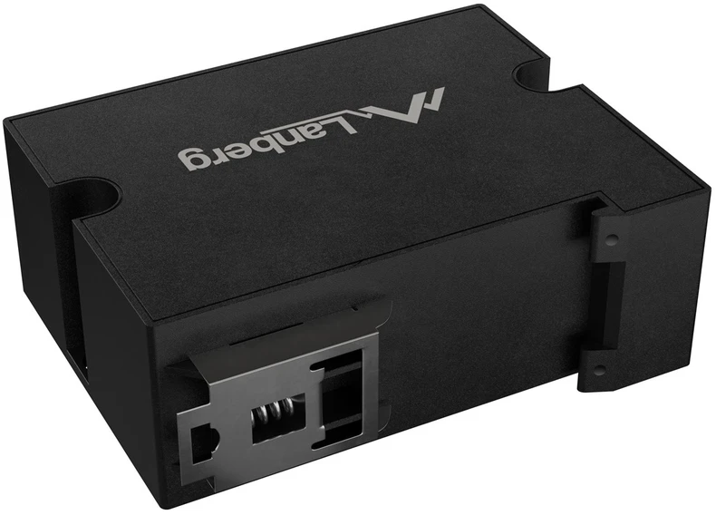 Šakotuvas Lanberg DIN-GE4-BT-90W PoE adapter Gigabit Ethernet