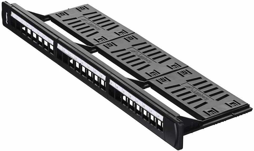 Lanberg PPKS-1124-B patch panel 1U