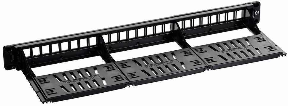 Lanberg PPKS-1124-B patch panel 1U