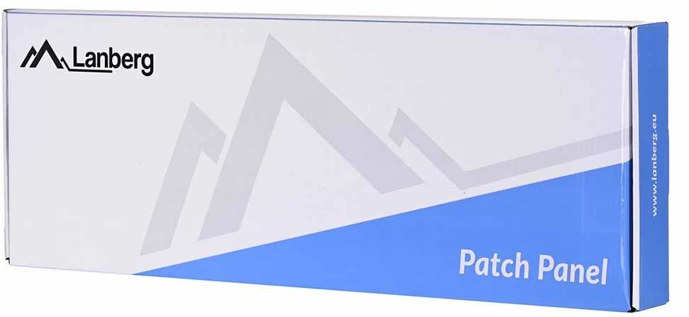 Lanberg PPKS-1124-B patch panel 1U