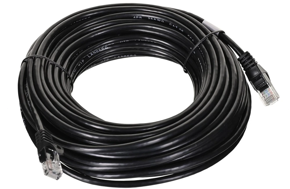 LANBERG PCU5-10CC-1500-BK Patchcord RJ45 kat. 5e UTP 15m judas