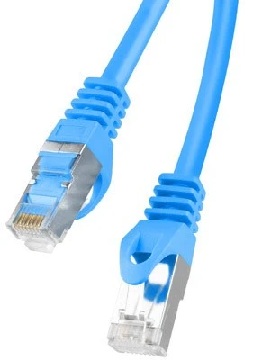 LANBERG PCF6-10CC-0050-B Patchcord RJ45 cat.6 FTP 0,5m Geltona