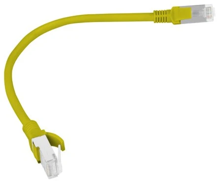 Lanberg PCU6-10CC-0025-Y networking cable Geltona 0.25 m Cat6 U/UTP (UTP)