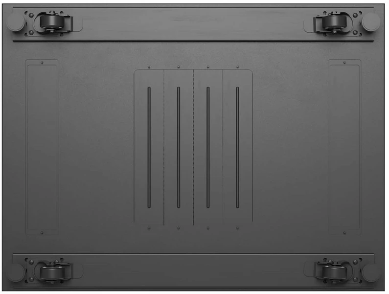 19" 18U 600 × 800 Juodas FLOOR-STANDING RACK CABINET WITH PERFORATED DOOR, LANBERG (FLAT PACK)