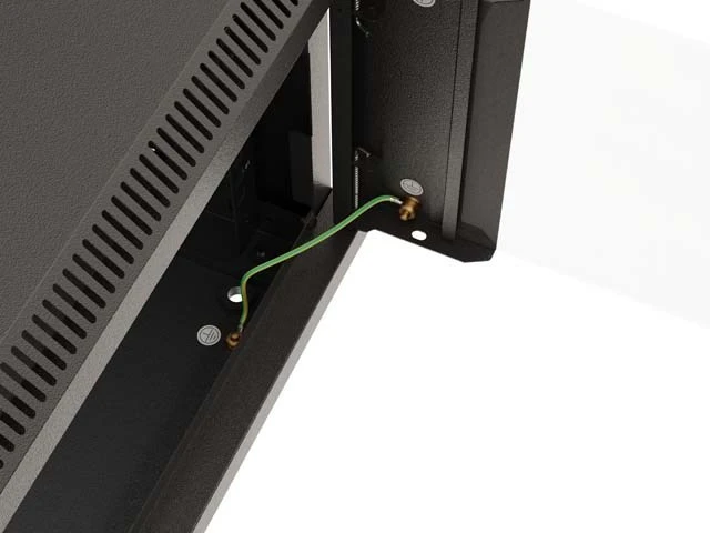 Lanberg WF03-5312-10B rack cabinet 12U Wall mounted rack Juodas