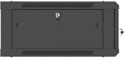Lanberg Sieninė instaliacinė spintelė 19" 4U 600X600 | WF01-6604-23B | Juodas