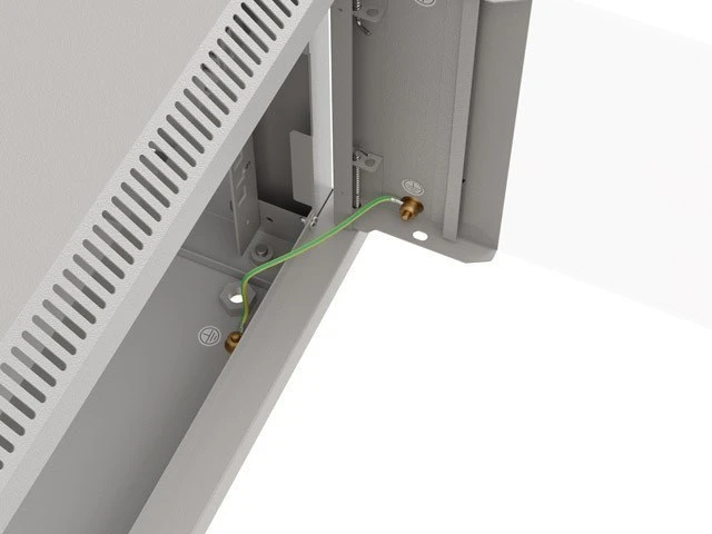 Lanberg WF03-5309-10S rack spintelė 9U Sieninė lentyna Juodas