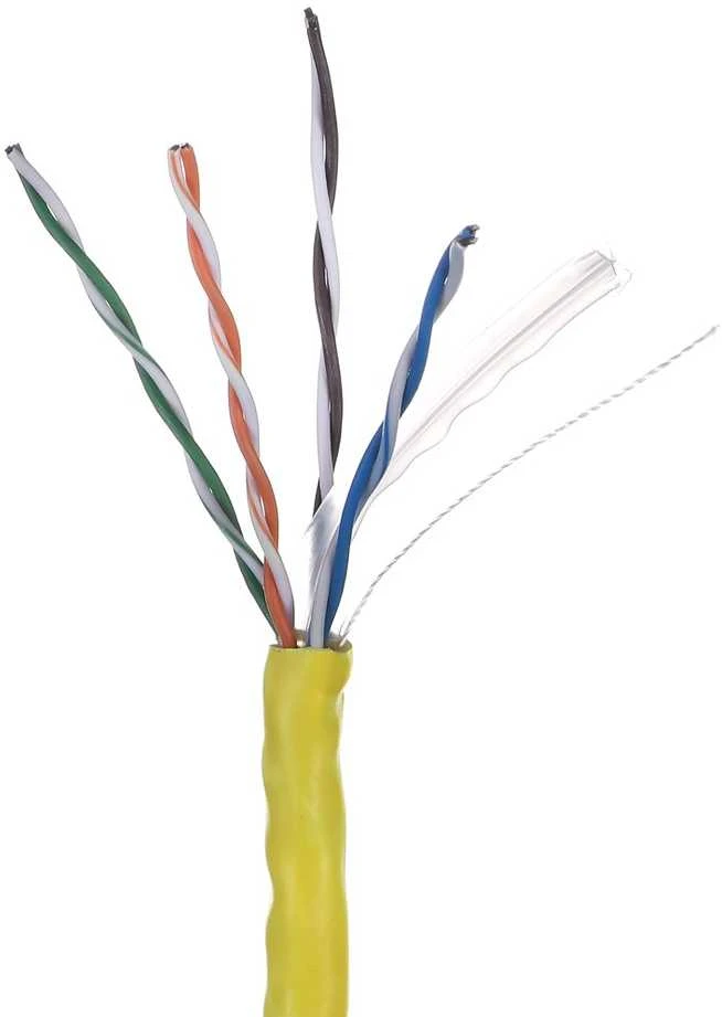 LANBERG Lan Cable UTP 1Gb/s 305m solid CCA Geltona