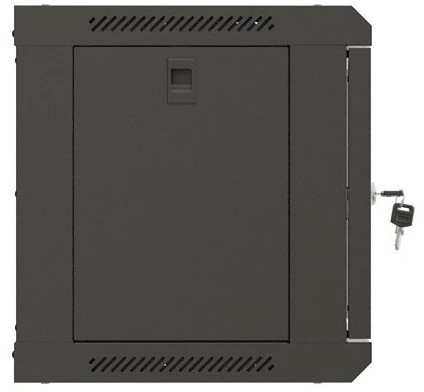 Lanberg prie sienos montuojama rack spintelė 19" 6U 540x350 juodos stiklinės durys