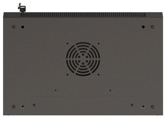 Lanberg prie sienos montuojama rack spintelė 19" 6U 540x350 juodos stiklinės durys