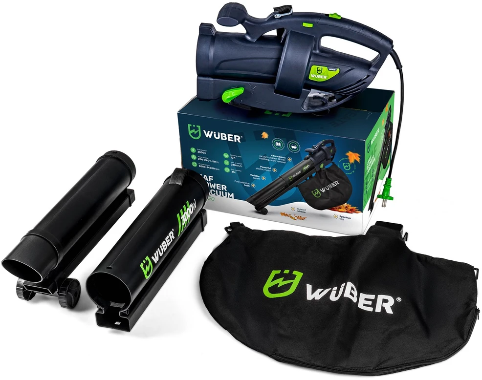 Elektrinis lapų pūstuvas/siurblys Wuber W43420
