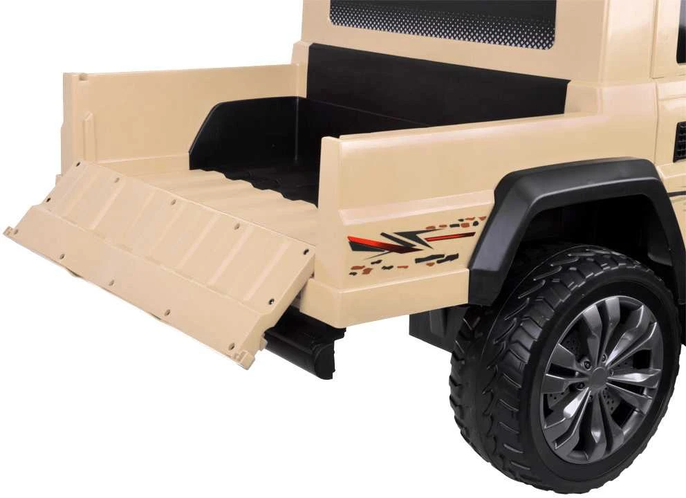 Jokomisiada Didelis akumuliatorinis elektrinis automobilis vaikams, 2 asmenų, 4x4 dėžė, PA0329