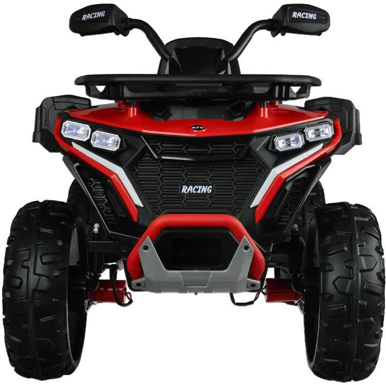 Jokomisiada Large battery-powered quad for kids 4x4 PA0328 Raudona