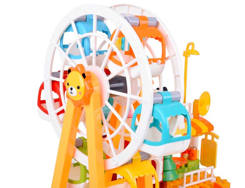 Jokomisiada Large colorful blocks Amusement park Playground slides 235pcs ZA5588
