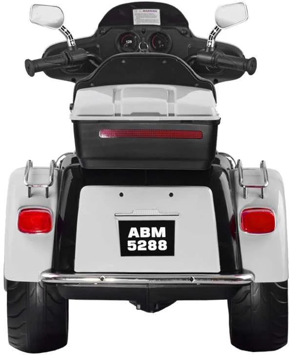 Jokomisiada Akumuliatorinis motociklas vaikams Chopper PA0254 | spalva: balta