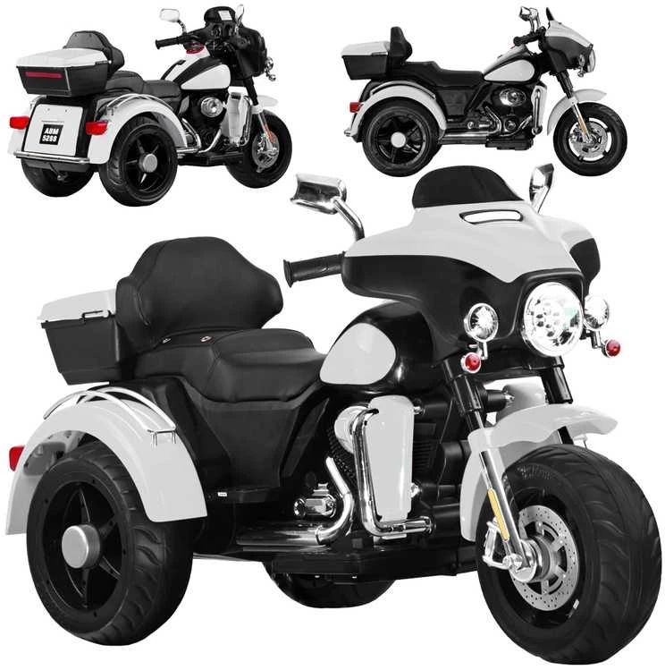 Jokomisiada Akumuliatorinis motociklas vaikams Chopper PA0254 | spalva: balta